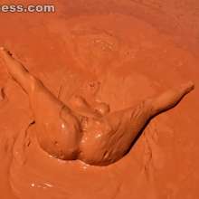 Jayce: White Clothes and Pantyhose Trashed in Thick, Smooth Mud!