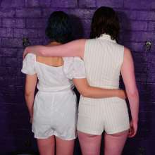 DungeonMasterOne: White Playsuit Gunge Fun with Maude and Miss Abigail