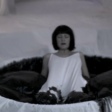 Gater: Music video find: black slime bath in Shadowlands' "Newborn"