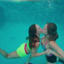 WetlookFashion: Camille and Tiffany-Wet Fun, Laughter and Romantic Moments