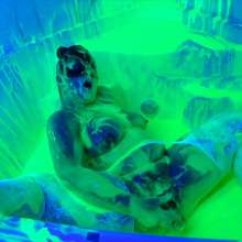 messyhot: CeelCee Slimed While Inserting Huge Energy Drink Cans