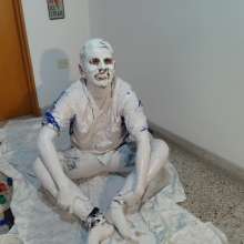 MessyGuys: Cute Twink Pours Slime on Himself and Jerks Off