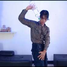 WETColours: Derek Super Wet in Shirt and Pants
