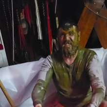 ItsJustDandy: Disgusting Gunge Tank and Head Dunk (uncut)