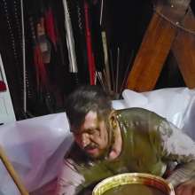 ItsJustDandy: Disgusting Gunge Tank and Head Dunk (uncut)