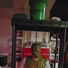 ItsJustDandy: Disgusting Gunge Tank and Head Dunk (uncut)