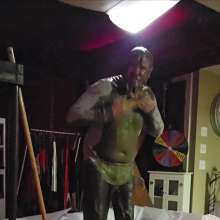 ItsJustDandy: Disgusting Gunge Tank and Head Dunk (uncut)