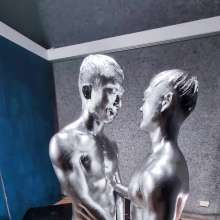 PieATK999: Ed and Fu: Metallic Bodypaint Sex