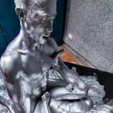 PieATK999: Ed and Fu: Metallic Bodypaint Sex
