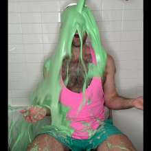 MessyBiGuy: Epic First Mess--Slime, Water, and Pies