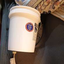 JD and Messy Andi: New water release bucket project