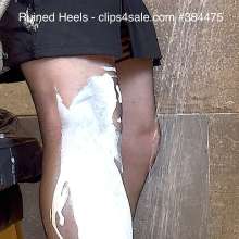 Sophies Heels: Extreme heels sploshed