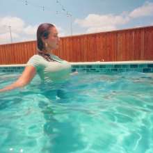 WetlookFashion: Iris Gets Wet in Tight Jeans and Shirt
