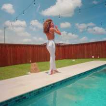 WetlookFashion: Jasmine Gets Wet in a White Jumpsuit and Heels
