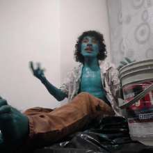 MessyGuys: Long Curly Haired Rocker Head Dunking + Fully Covered