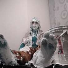 MessyGuys: Long Curly Haired Rocker Head Dunking + Fully Covered