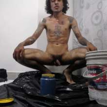 MessyGuys: Long Curly Haired Rocker Head Dunking + Fully Covered