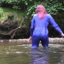 DungeonMasterOne: Lucia's Boilersuit River Bath