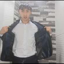 WETColours: Luke Takes a Shower Wearing a Jacket with Shirt and Pants