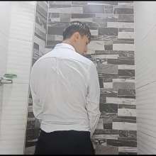 WETColours: Luke Takes a Shower Wearing a Jacket with Shirt and Pants