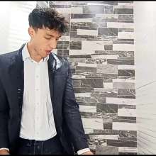 WETColours: Luke Takes a Shower Wearing a Jacket with Shirt and Pants