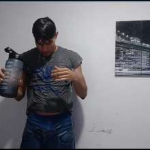WETColours: Matteo Super Wet with T-shirt and Jeans