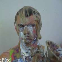 Cutiepied-production: Matty 4 : Muscular Guy Is Slimed and Pied