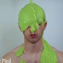 Cutiepied-production: Matty 4 : Muscular Guy Is Slimed and Pied