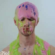 Cutiepied-production: Matty 4 : Muscular Guy Is Slimed and Pied