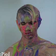 Cutiepied-production: Matty 4 : Muscular Guy Is Slimed and Pied