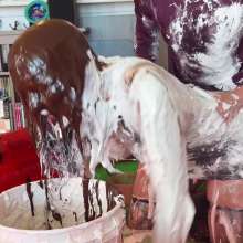 Messy Temptress: Messy Temptress Gets Fluffed and Fucked