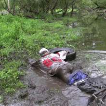 jace02116: Morning after the Rave.  Jace Hits the Muddy River