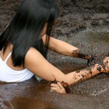 dlodoski: Andrea and Cherry Peat Bog Wrestling, Ultimate Edit--Photos
