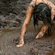 dlodoski: Andrea and Cherry Peat Bog Wrestling, Ultimate Edit--Photos
