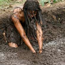 dlodoski: Andrea and Cherry Peat Bog Wrestling, Ultimate Edit--Photos