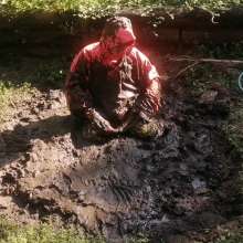 Thefetishgirl: Mud Rainwear Coverage