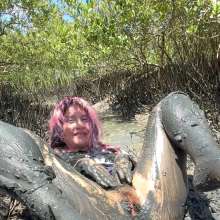 Messy Temptress: Mud Stuck Schoolgirl Trashed in Cosplay and Heels