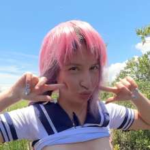 Messy Temptress: Mud Stuck Schoolgirl Trashed in Cosplay and Heels
