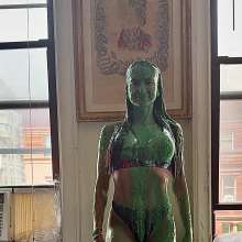 Slimed Models: New Model Katerina Gets Slimed for the First Time!