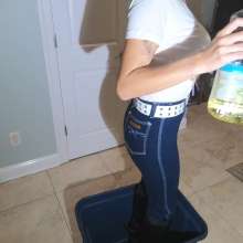 Tight and Wet Clothes: Oiled Wearing Skintight Designer Jeans and Boots