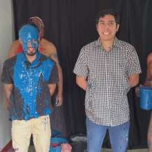 RevSlymsford: Rafa And Carlos Trashed Fully-Clothed By Jonjo + Bernard