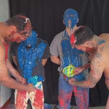 RevSlymsford: Rafa And Carlos Trashed Fully-Clothed By Jonjo + Bernard