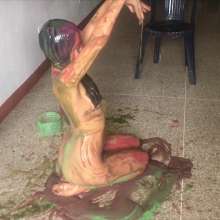 RevSlymsford: Rosy's Revenge:  Trashes Mary and Strips Her Naked