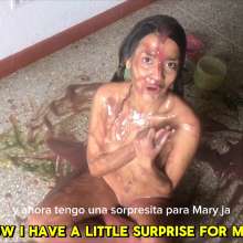 RevSlymsford: Rosy's Revenge:  Trashes Mary and Strips Her Naked