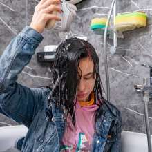 Wet Live Team: Soaking Wetlook Transformation--Watch Me Dive and Drip