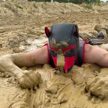 NynoGunge: Sport Puppy in Thick Mud