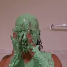 Slimed Models: Victoria Chunky Green Slimed