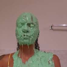 Slimed Models: Victoria Chunky Green Slimed