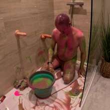 Wakka: Wakka Douses Himself in Gunge on His Stag Do