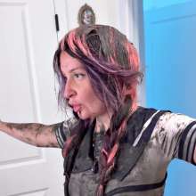 Messy Temptress: Muddy Schoolgirl Shower (BTS Mud + Cleanup Footage)